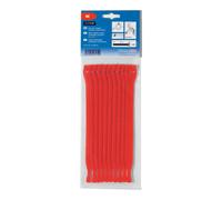 Hellermann Tyton HELLERMANNTYTON Lot de 10 attaches auto-agrippantes TEXTIE, type : R Quantité:1