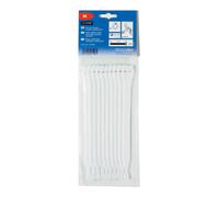 Hellermann Tyton HELLERMANNTYTON Lot de 10 attaches auto-agrippantes TEXTIE, type : W Quantité:1