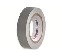 Ruban isolant HelaTape Flex 15 HellermannTyton 710-00108 gris (L x l) 10 m x 15 mm