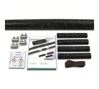 Hellermann Tyton LVK-C-5x1.5-16 - Gaine thermorétractable - noire - Polyoléfine - 45 cm - 4,8 cm - 1,2 cm (380-04014)