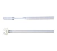 HellermannTyton 109-00136 Q50I-HS-NA-C1 Serre-câble 290 mm 4.70 mm naturel avec extrémité ouverte, stabilisé aux UV 100