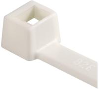 HellermannTyton 111-91819 T18R-PA66V0-WH Serre-câble blanc 100 pc(s)