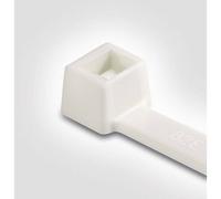 HellermannTyton 111-93019 T30R-PA66V0-WH Serre-câble 150 mm 3.50 mm blanc 100