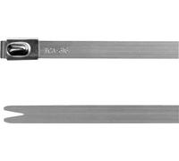 HellermannTyton 111-93279 MBT27S-316-SS-NA-C1 Serre-câble 681 mm 4.60 mm argent avec fermeture à billes