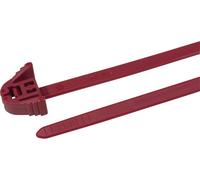 HellermannTyton 115-00043 REZ300-PA66-RD Serre-câble rouge 100 pc(s)