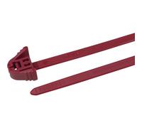 HellermannTyton 115-00043 REZ300-PA66-RD Serre-câble rouge 100 pc(s)