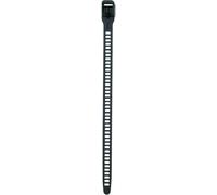 HellermannTyton 115-11349 SRT34011 Serre-câble 340 mm 11 mm noir réouvrable, très flexible, avec collier réouvrable