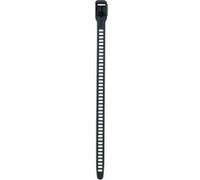 HellermannTyton Serre-câble SOFTFIX 115-11350 TPU 340x11 mm Noir très flexible réouvrable 6 pièces