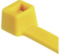 HellermannTyton 116-08014 T80R-N66-YE-C1 Serre-câble 210 mm 4.60 mm jaune 100 pc(s)