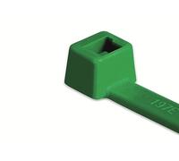 HellermannTyton Serre-câble 116-08015 T80R-N66-GN-C1 210 mm 4,60 mm vert 100 pièces
