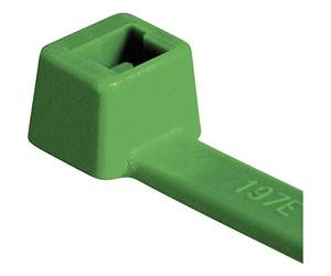 HellermannTyton 116-08015 T80R-N66-GN-C1 Serre-câble 210 mm 4.60 mm vert 100 pc(s)