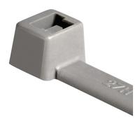 HellermannTyton 116-08018 T80R-PA66-GY Serre-câble gris 100 pc(s)
