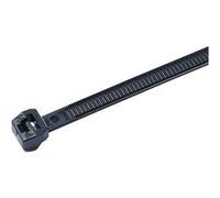HellermannTyton 118-04700 T18ROS-HS-BK-C1 Serre-câble 100 mm 2.5 mm noir stabilisé à la chaleur 100 pc(s) Noir G