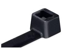 HellermannTyton 138-00019 UB140A-B-PA66-BK Serre-câble 140 mm 2.50 mm noir 100 pc(s)