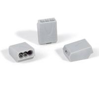 HellermannTyton 148-90035 HECE-3-PA66-GY Borne de raccordement flexible: - rigide: 1-2.50 mm² Nombre de pôles: 3 gris