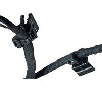 HellermannTyton 150-76090 T30REC4A-PA66HS/PA66HIRHS-BK Serre-câble 148 mm 3.60 mm noir avec pied ancre 500 pc(s)