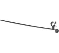 HellermannTyton 155-31202 T50SVC5-PA66HS-BK Serre-câble 4.70 mm noir avec fixation sur bords, avec support pivotant