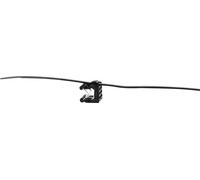 HellermannTyton 156-00010 T50ROSEC21-MC5-BK-D1 Serre-câble 200 mm 4.60 mm noir Faisceau de câbles sur le côté du montage