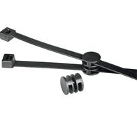 HellermannTyton 156-00275 T120RCOUPLER Serre-câble 380 mm 7.60 mm noir