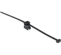 HellermannTyton 156-01153 T50ROSEC4B-PA66W-BK (100) Serre-câble avec clip 200 mm 4.6 mm noir 100 pc(s)