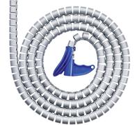 HellermannTyton 161-64206 HWPP-16MM-PP-SR-K1 Gaine pour câbles 16 mm (max) argent 2 m