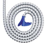 HellermannTyton 161-64206 HWPP-16MM-PP-SR-K1 Gaine pour câbles 16 mm (max) argent 2 m