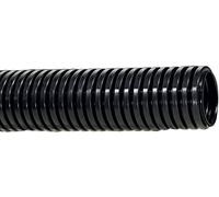 HellermannTyton 166-11205 HG-LW28 Gaine annelée noir 21.70 mm Marchandise vendue au mètre
