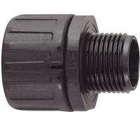 HellermannTyton 166-21003 HG16-S-M20 Raccord de tuyau noir M20 11.80 mm droit 1 pc(s)