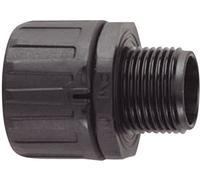 HellermannTyton 166-21007 HG42-S-M40 Raccord de tuyau noir M40 35.50 mm droit 1 pc(s)