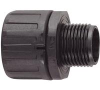 HellermannTyton 166-21020 HG10-S-M16 Raccord de tuyau noir M16 6.30 mm droit 1 pc(s)