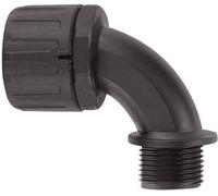 HellermannTyton 166-22201 HG13-90-M16 Raccord de tuyau noir M16 9.80 mm 1 pc(s)