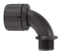 HellermannTyton 166-22203 HG16-90-M20 Raccord de tuyau noir M20 16.70 mm 1