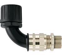 HellermannTyton 166-23306 HG34-90CG-M32-PA66/NPB-BK Raccord de tuyau noir M32 90° 1 pc(s)