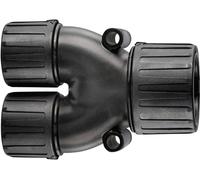 HellermannTyton 166-25802 HG21-Y16 Distributeur en Y noir 21 mm, 16 mm, 16 mm 1 pc(s)