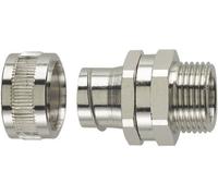 HellermannTyton 166-30405 SC25-SM-M25 Raccord de tuyau métal M25 21.10 mm droit 1 pc(s)