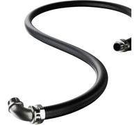 HellermannTyton 166-31901 LTS12 Gaine de protection acier noir 10 mm Marchandise vendue au mètre
