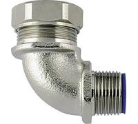 HellermannTyton 166-32406 LTS40-90FMC-M40-NPB/PA6-ML Raccord de tuyau métal M40 1 pc(s)