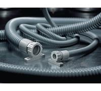 HellermannTyton 167-00248 FG56-PVC/ST-GY Gaine de protection gris 48 mm 10 m