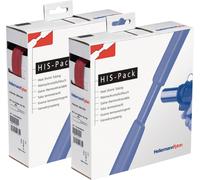 HellermannTyton 300-30952 Gaine thermorétractable sans colle rouge 9.50 mm 4.70 mm Taux de retreint:2:1 5 m