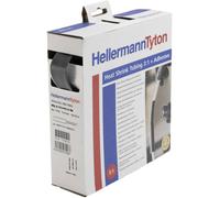 HellermannTyton 308-11800 Gaine thermorétractable avec colle noir 19 mm 6 mm Taux de retreint:3:1 1 pc(s)