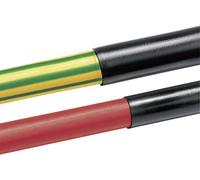 HellermannTyton 315-50950 Gaine thermorétractable sans colle noir 9.50 mm 4.80 mm Taux de retreint:2:1 Marchandise vendue au mètre