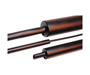 HellermannTyton 323-50300 Gaine thermorétractable avec colle noir 30 mm 8 mm