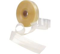 HellermannTyton 354-02260 Ruban thermofusible pour gaines thermorétractables translucide 10 m