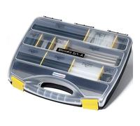 HellermannTyton 380-03003 Assortiment de gaines thermorétractables noir, transparent Taux de retreint:3:1 385 parties