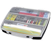 HellermannTyton 380-03005 Gaine thermorétractable sans colle noir, bleu, bleu (Blue Line), blanc, vert, jaune Taux de