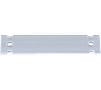 HellermannTyton 525-07353 HC06-35-PE-CL Porte-étiquette Type de montage: pour collier serre-câbles Surface de marquage: 35 x 7 mm