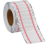 HellermannTyton 553-71010 TULT3-1DS-3x16WH-PO-X-WH Marqueur pour gaine thermorétractable blanc 3000 pc(s)