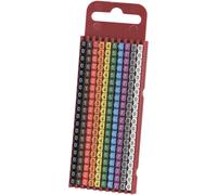Hellermanntyton 561-03100 WIC3-0-9-PA-CC-C1 Câble Identification 0-9 (Couleurs)