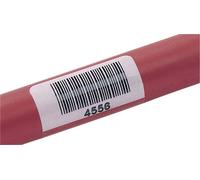 HellermannTyton 594-13876 TAG138LA4-1105-WHCL-1105-CL/WH Étiquettes pour imprimantes à transfert thermique Type de montage: à