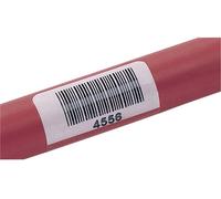 HellermannTyton 594-13876 TAG138LA4-1105-WHCL-1105-CL/WH Étiquettes pour imprimantes à transfert thermique Type de montage: à coller blanc / transparent 1 pc(s)